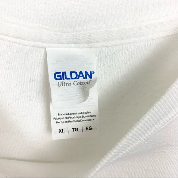 RARE 'Do Your Pandemic Best' Crewneck T-Shirt White Short Sleeve Cotton Size XL - Picture 3 of 7